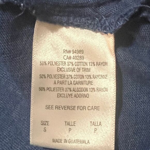 NFL Women's Indianapolis Colts Blue Long Sleeve T-Shirt Small NWT - Picture 7 of 8